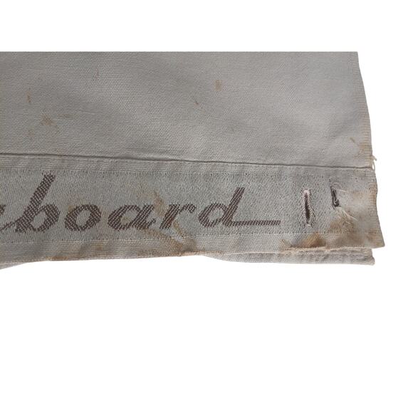 Vintage Seaboard Railroad Seatback Headrest Covers Set of 3 - Picture 4 of 5